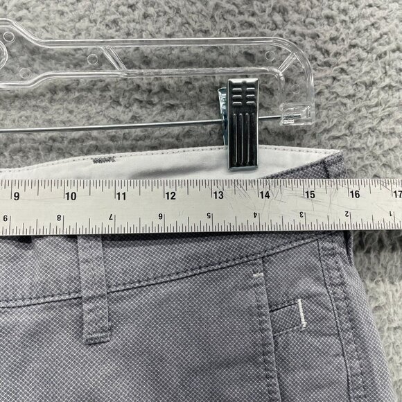 Brax Bellevill Shorts Mens 32 Gray Flat 9" Inseam New - Picture 7 of 15